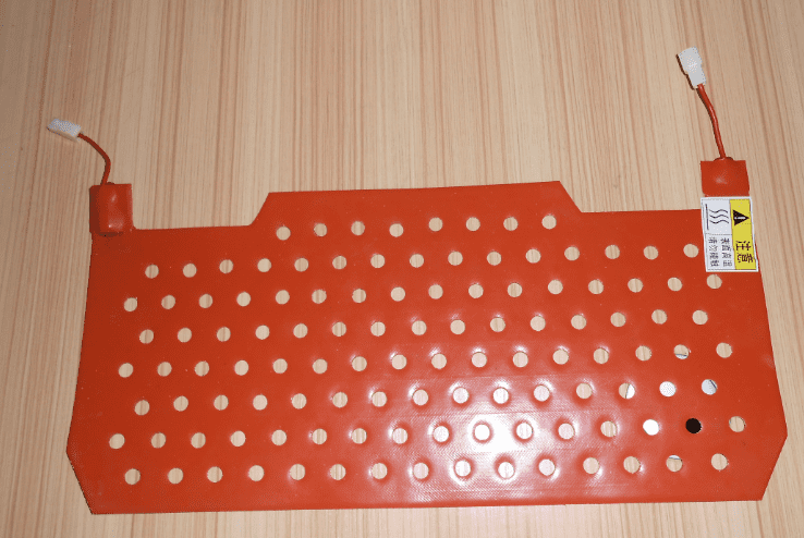 Silicone Rubber Heater with Pull Tabs